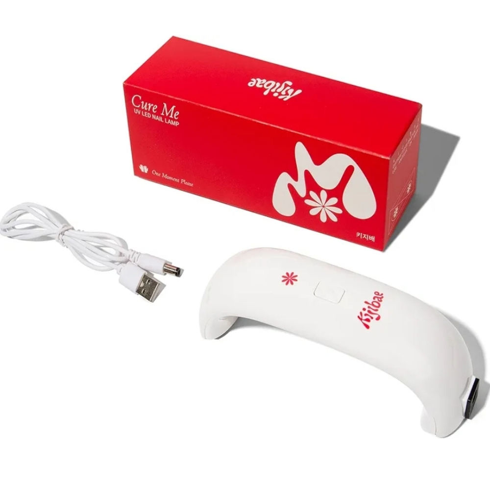 White Portable UV LED Nail Lamp